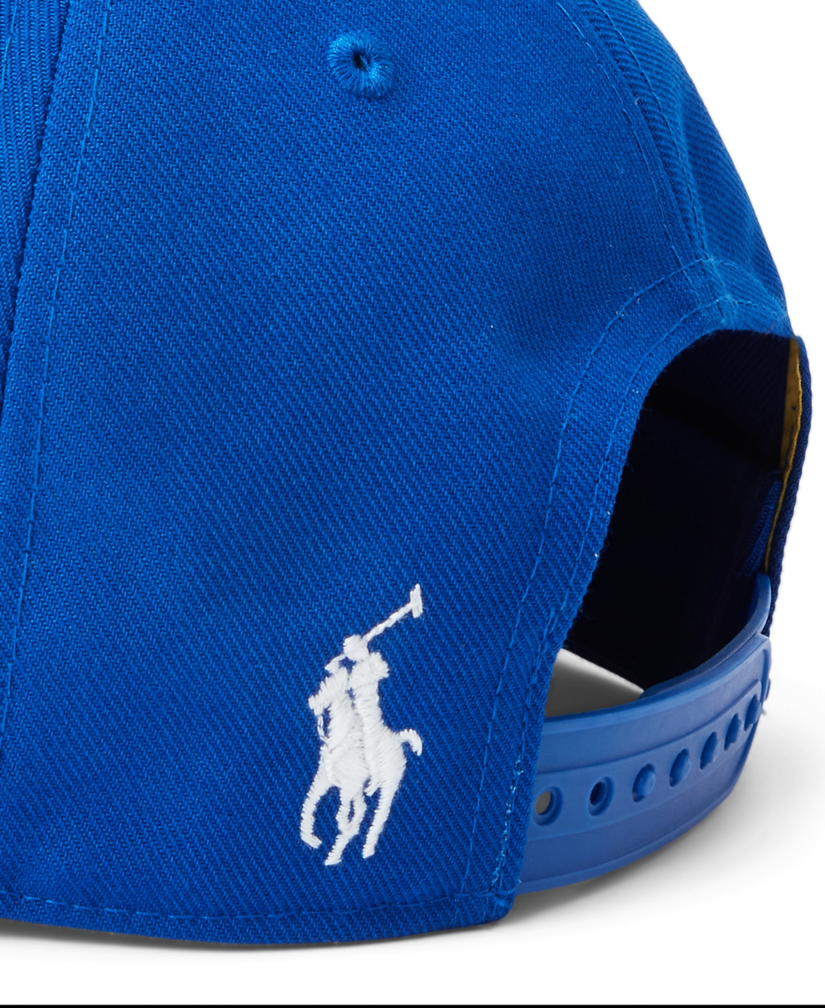 Shop Polo Ralph Lauren Men's Logo-embroidered Twill Ball Cap In Sapphire Star