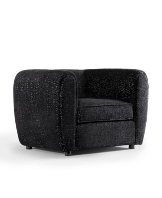 Valerian 45" Boucle Fabric Club Chair