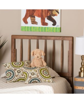 Valin Modern and Contemporary Twin Size Finished Wood Headboard