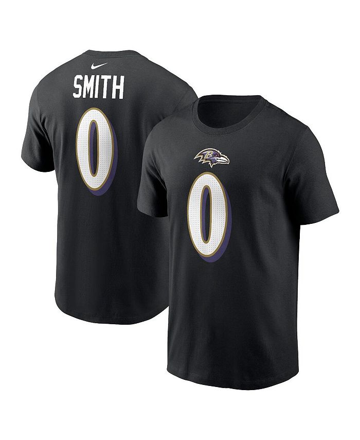 Nike Men s Roquan Smith Black Baltimore Ravens Player Name and