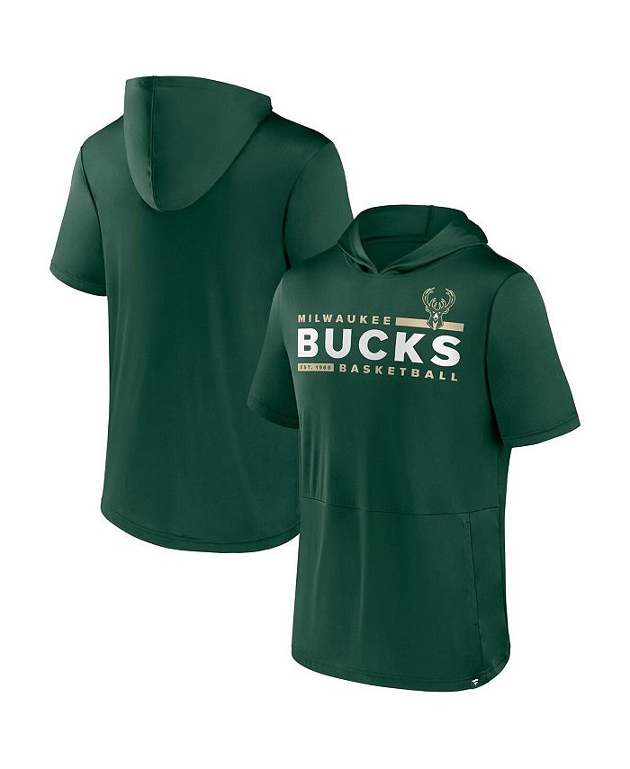 Fanatics True Classic Washed Milwaukee Bucks Crewneck Sweatshirt