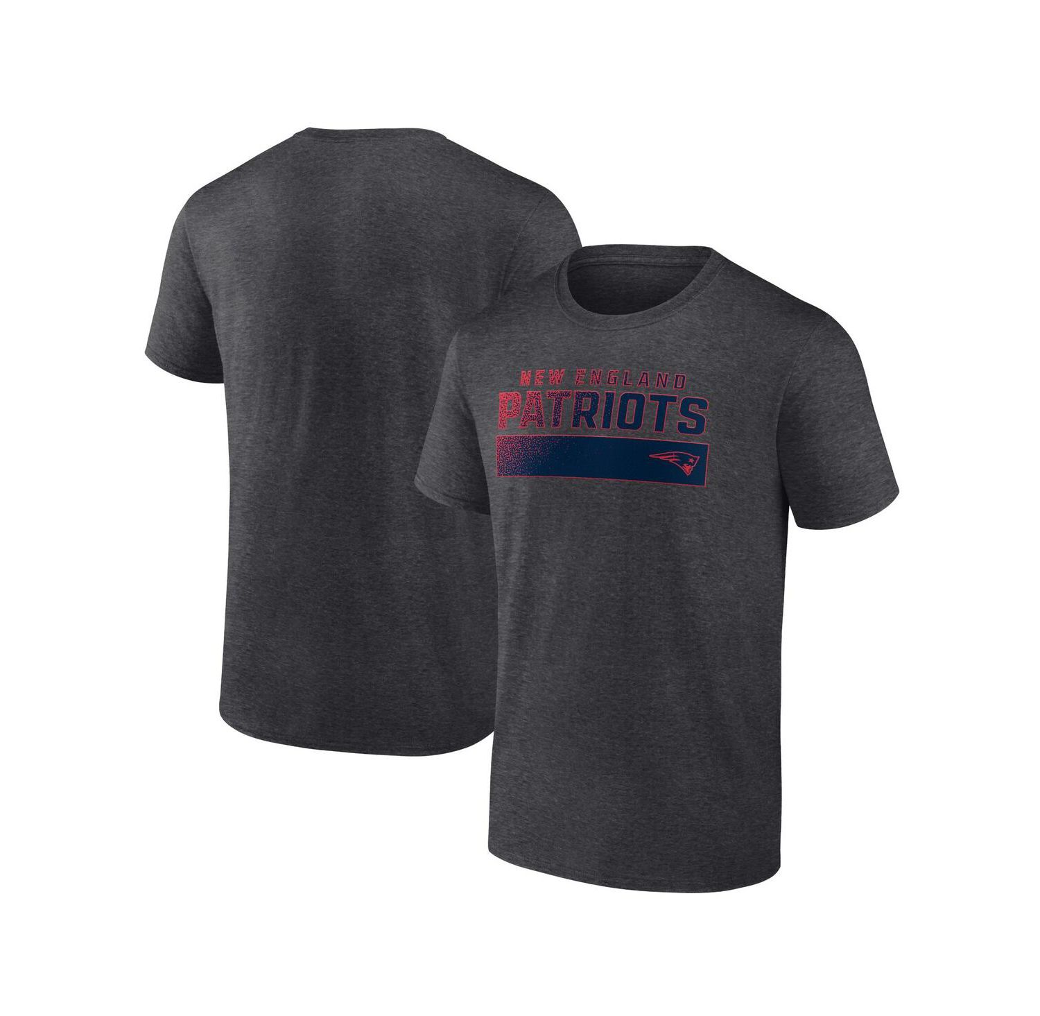 Men's Charcoal New England Patriots T-shirt