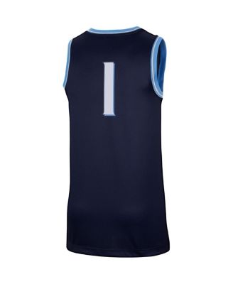 Men's #1 Villanova Wildcats Replica Jersey