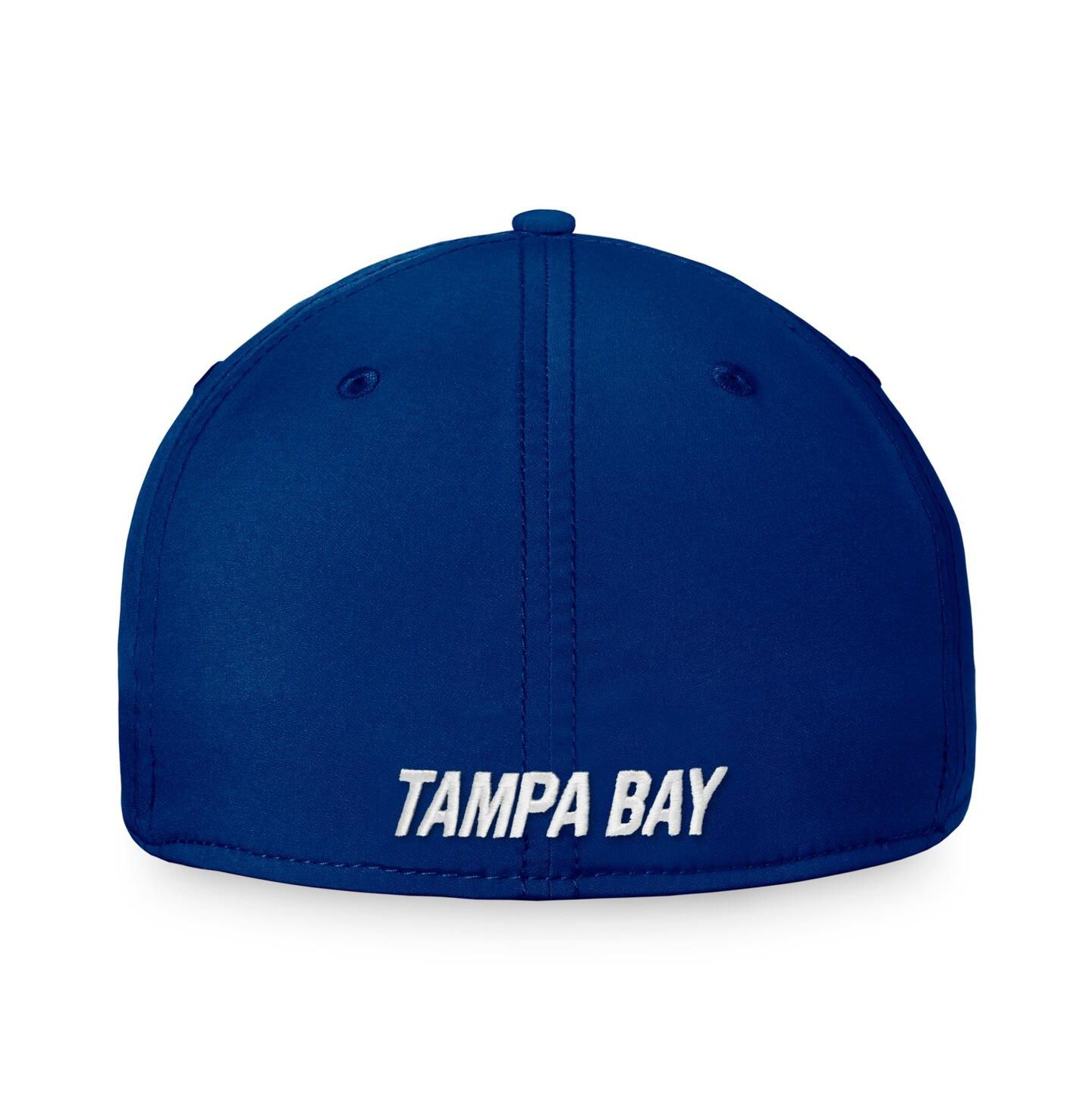 Мужская кепка Fanatics Blue Tampa Bay Lightning Core Primary Logo Flex Hat — фото 3