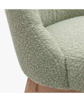 26" Upholstered Swivel Counter Height Bar Stool