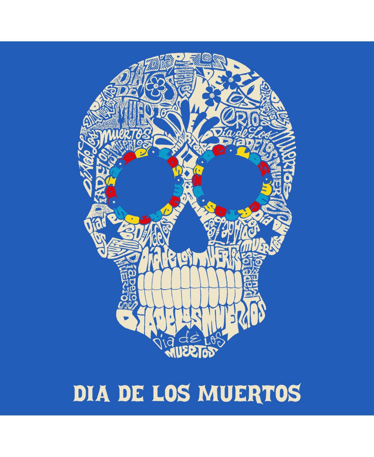 Dia De Los Muertos - Big Boy's Word Art Crewneck Sweatshirt