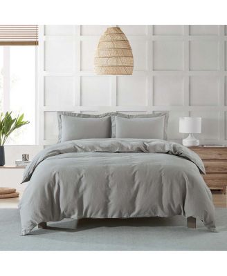Pre-washed Linen Duvet Cover Set, Twin/Twin XL
