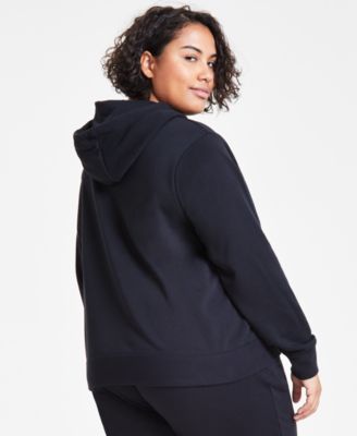 Nike Women's Sportswear Club Fleece Logo Pullover Hoodie Macy's