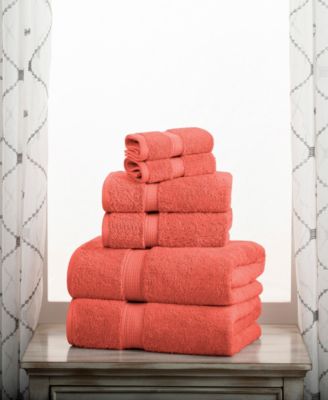 100% Egyptian Cotton 6-Pc Towel Set 