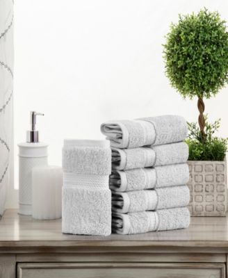 100% Egyptian Cotton 6-Pc Face Towel Set 