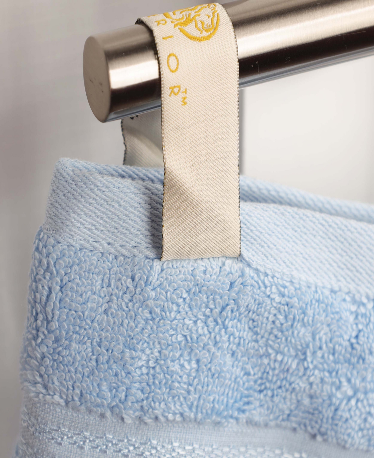 Shop Superior Solid Quick Drying Egyptian Cotton 6 Piece Bath Towel Set In Light Blue