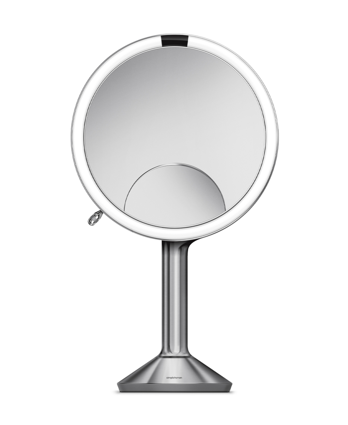 Simplehuman 8" Trio Lighted Sensor Makeup Mirror In Brushed Stainless Steel