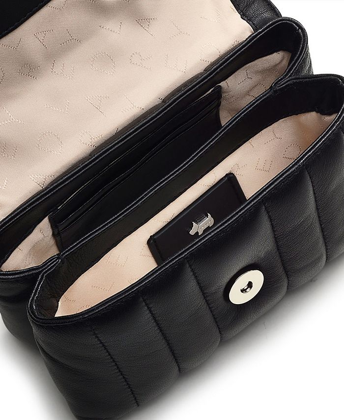 Radley London Mill Bay Padlock Quilt Mini Leather Flapover Crossbody