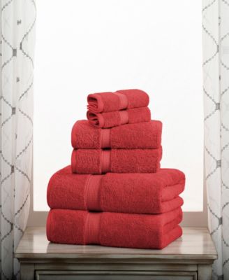 100% Egyptian Cotton 6-Pc Towel Set 