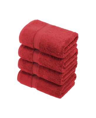 100% Egyptian Cotton 4-Piece Hand Towel Set