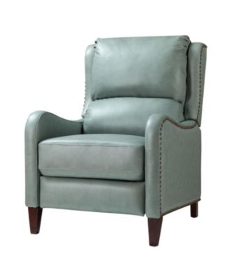 1 piece Leather Pushback Recliner chair