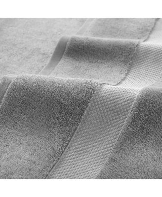 Aston & Arden Egyptian Cotton Luxury Bath Towels (Pack of 2), 600GSM, Seven Color Options, Jacquard Dobby Border, 30x54