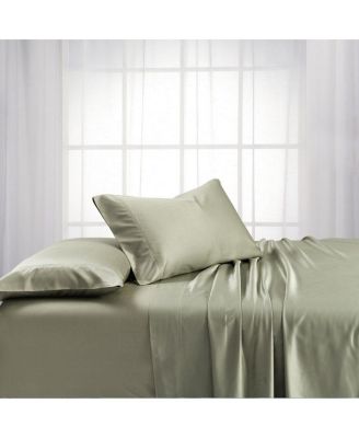 Viscose from Bamboo Cotton Sheet Set - 15" Deep Pockets, Queen