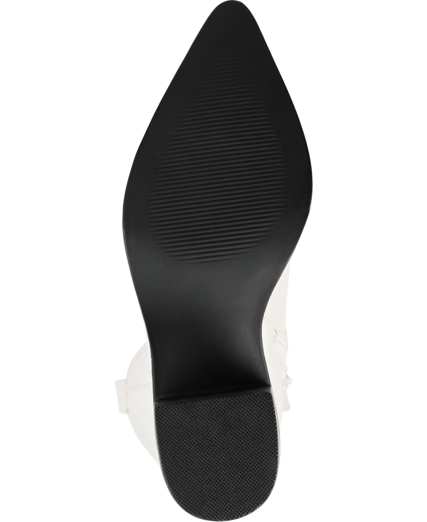 Женские ботинки Journee Collection Therese Block Heel Knee High Dress Boots, Regular, Wide Calf, & Extra Wide Calf, цвет: Костяной — фото 5