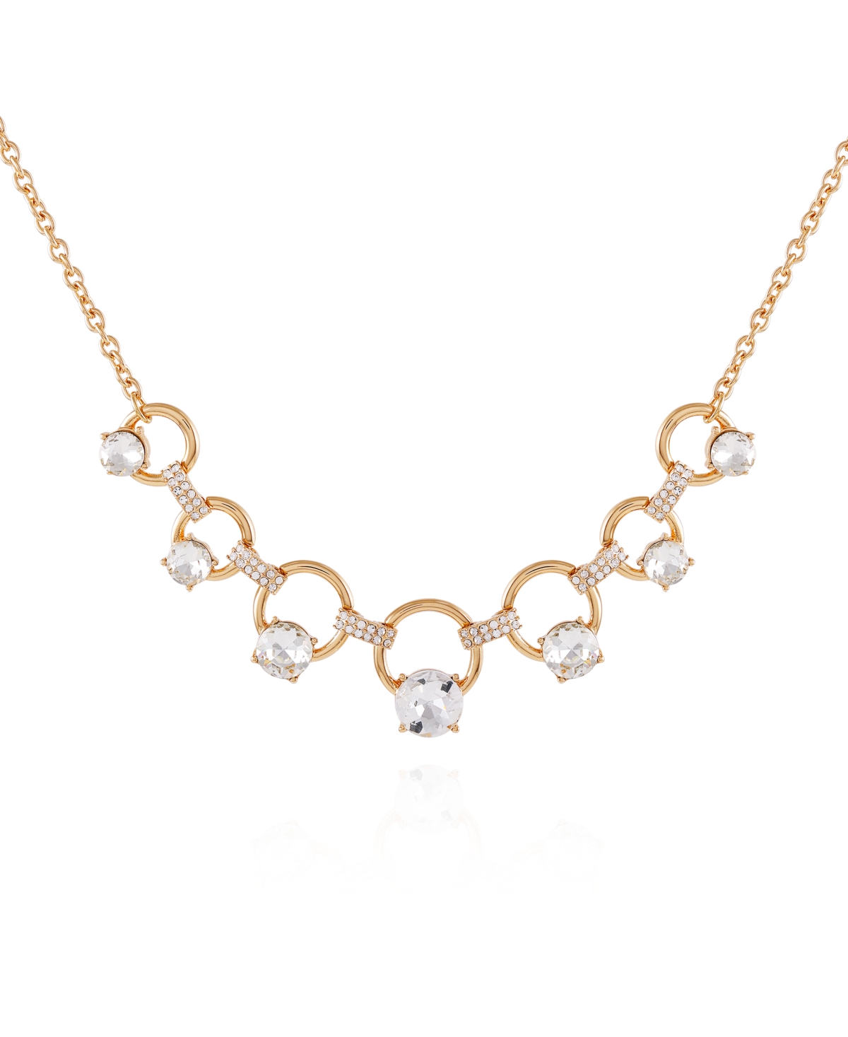 Gold-Tone Pendant Statement Necklace - Gold