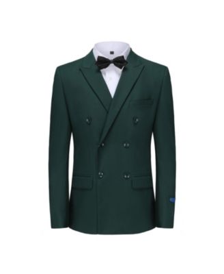 Men's Slim Fit 2-Piece Double Breasted Suit