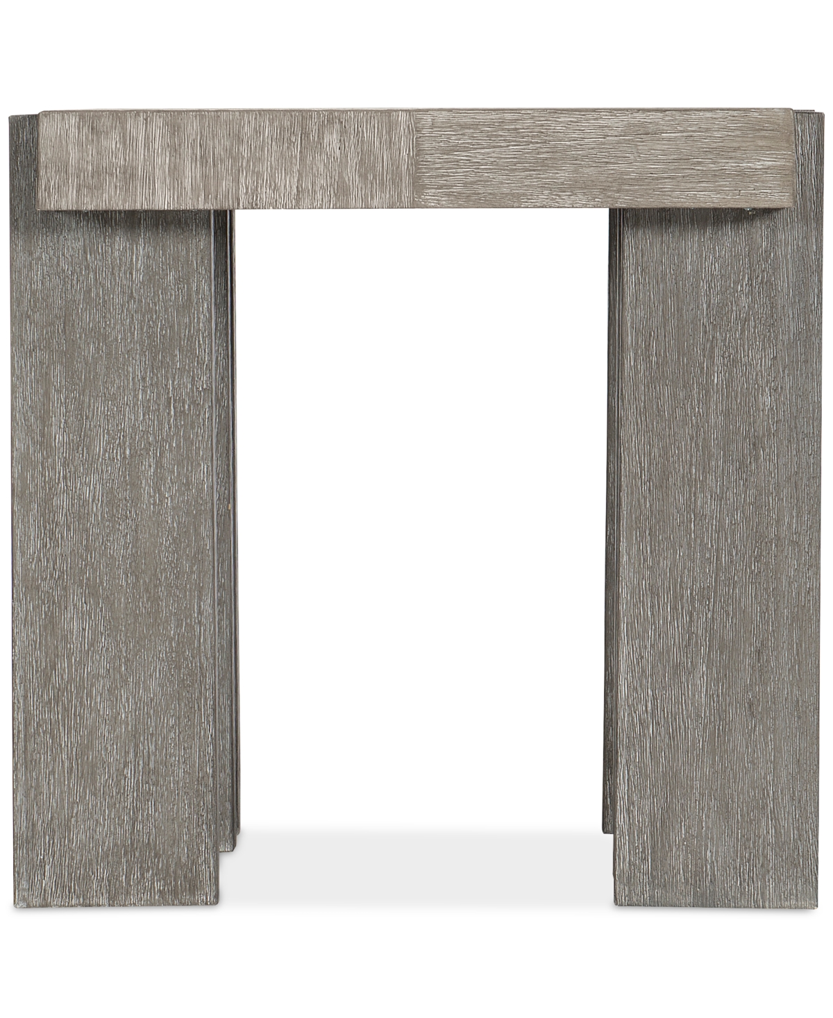 Bernhardt Foundations End Table In Grey