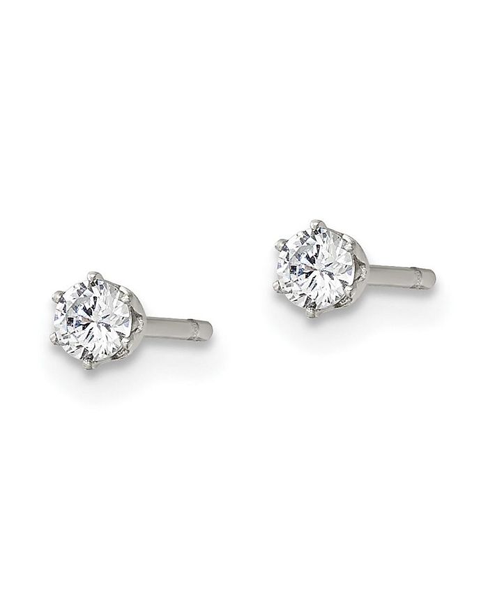 1/3 CT. T.W. Diamond Illusion Solitaire Stud Earrings In 10K White Gold | Zales Outlet - Foto 12