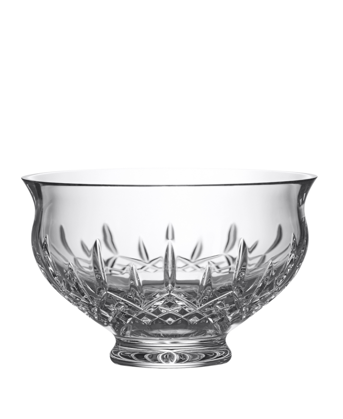 Lismore 8" Bowl Footed - Clear