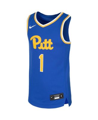 Big Boys #1 Royal Pitt Panthers Replica Team Basketball Jersey