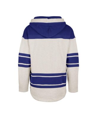 Men's Oatmeal Tampa Bay Lightning Rockaway Lace-Up Pullover Hoodie