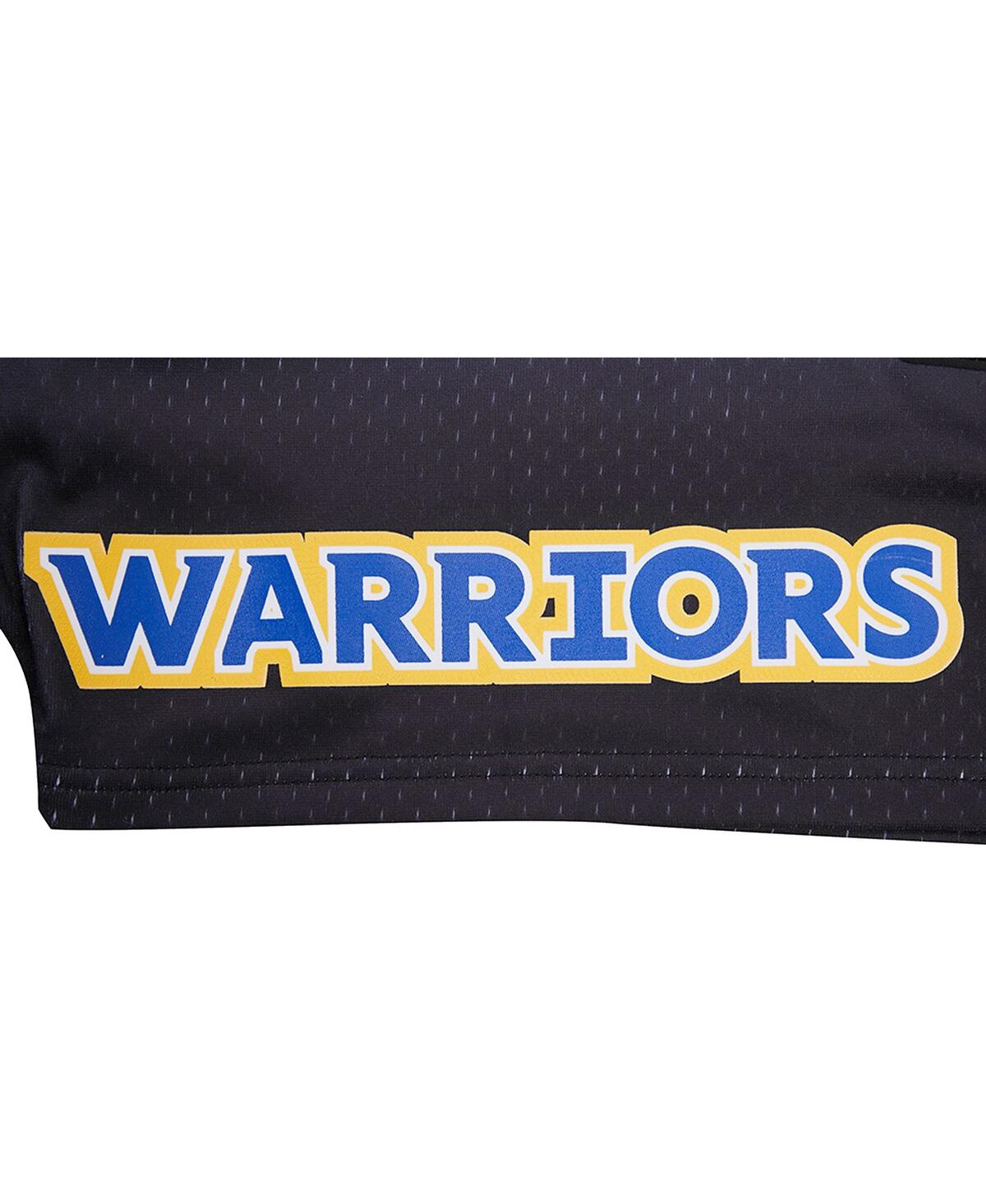 Pro Standard Men's  Royal, Black Golden State Warriors Ombre Mesh Shorts In Royal,black