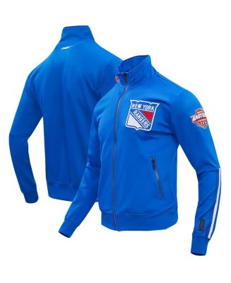 Pro Standard Men's Blue New York Rangers Classic Chenille Full-Zip ...