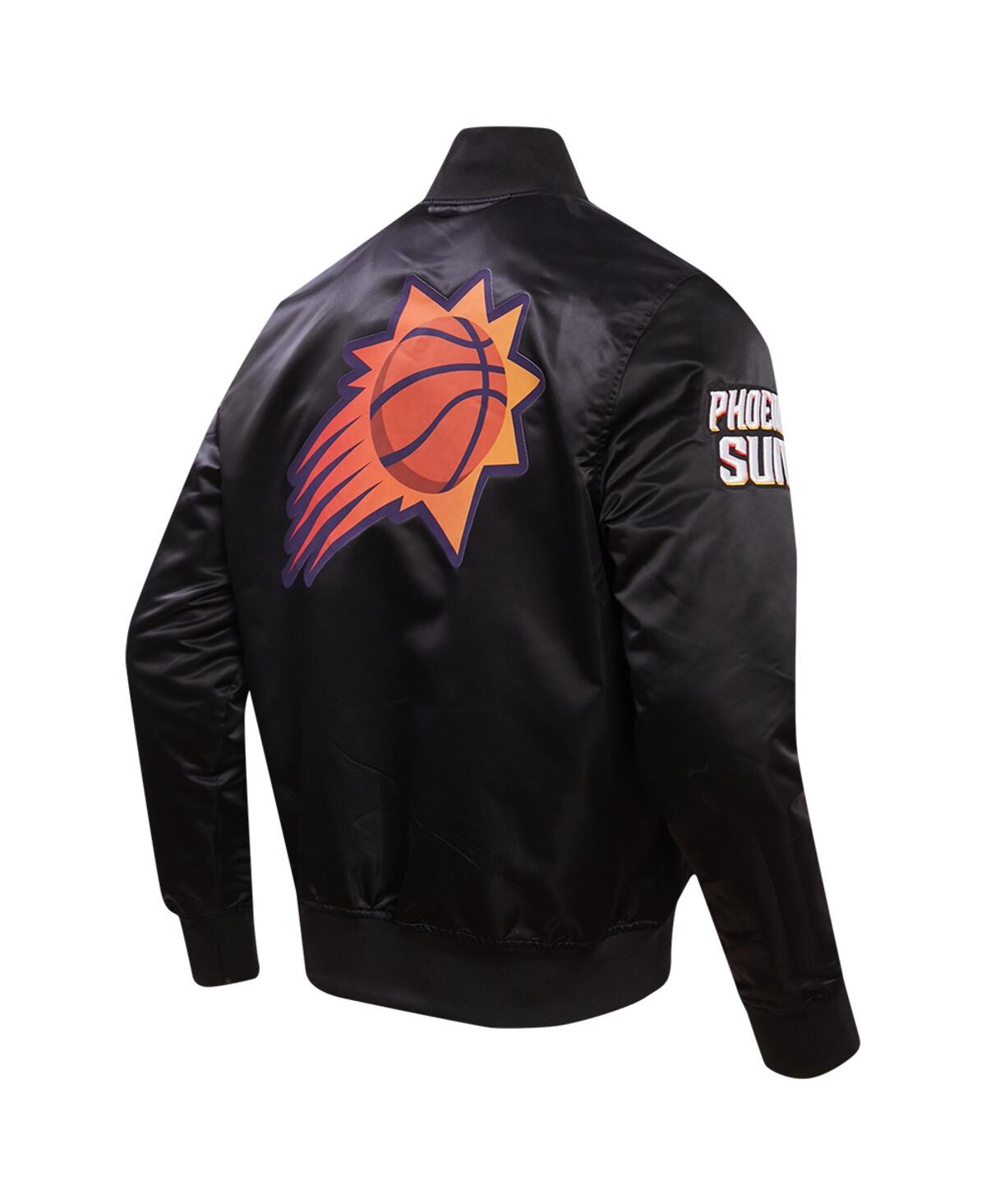Men's Pro StandardPhoenix Suns 2023/24 City Edition Satin Full-Snap Jacket - Black