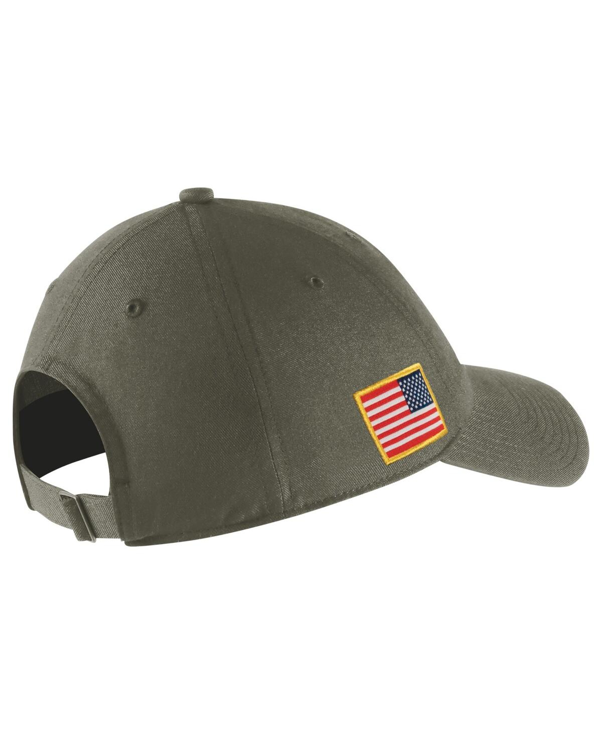 Shop Jordan Men's  Olive Usc Trojans Military-inspired Pack Heritage86 Adjustable Hat
