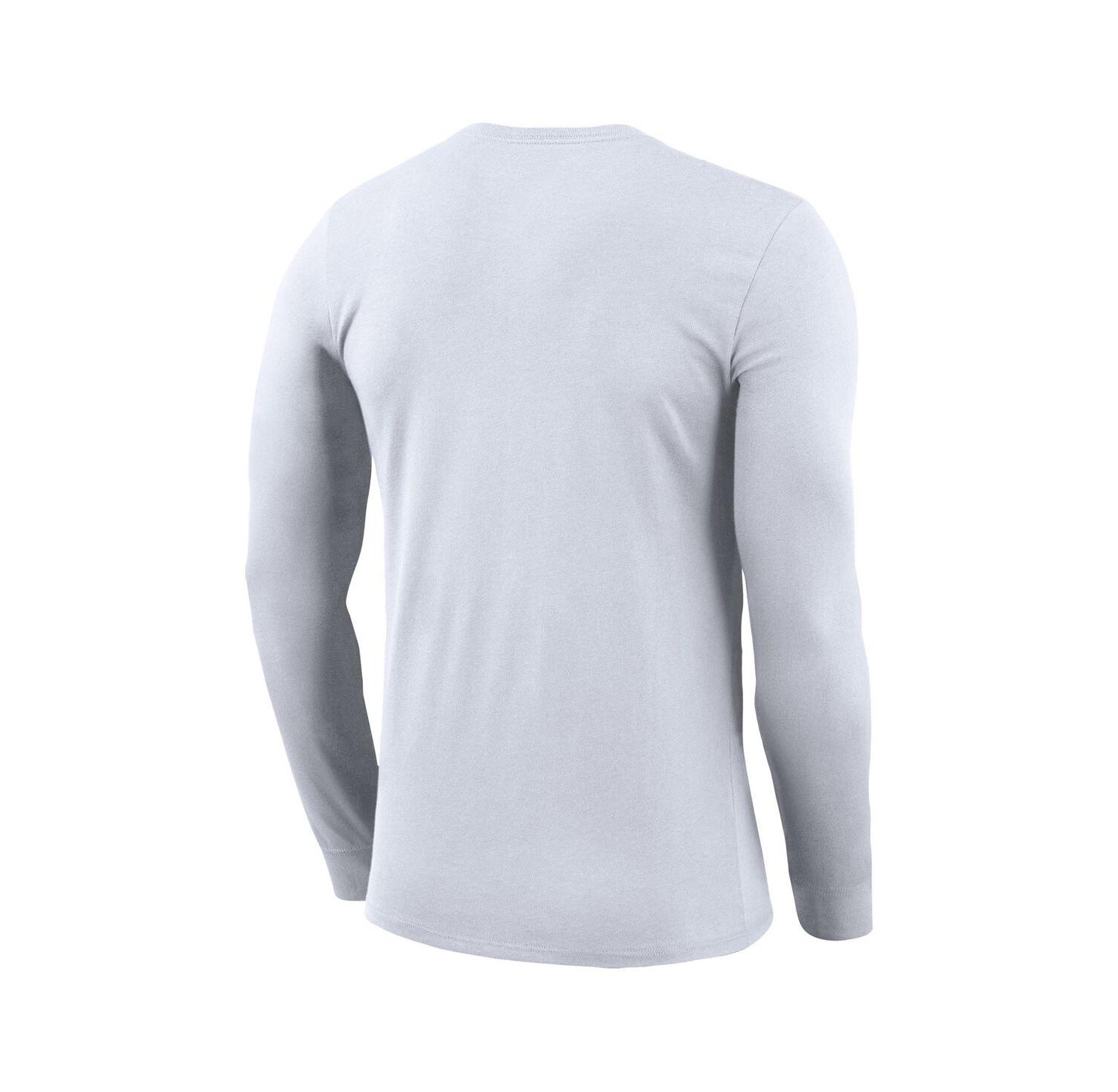 Men's and Women's White Golden State Warriors Statement Edition Legend Performance Long Sleeve T-shirt