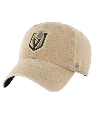 Men's Khaki Vegas Golden Knights Earldor Clean Up Adjustable Hat