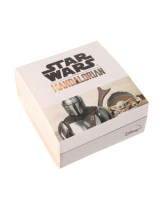 Starwars The Mandalorian Grogu The Child Pendant Necklace, Stainless Steel, 22" Box Chain