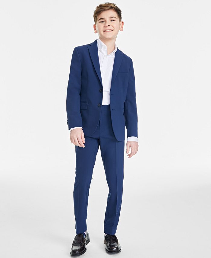 Big Boys Solid Slim Fit Suit Separates