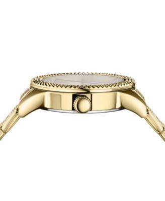 Versus Versace Women's Bayside Three Hand Gold-Tone Stainless