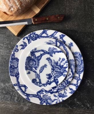 Arcadia Rimmed Dinner Plate, Set of 4