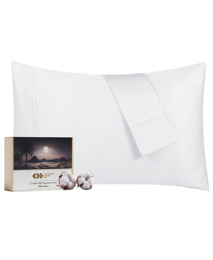 California Design Den Certified Luxury 100 Egyptian Cotton Pillow