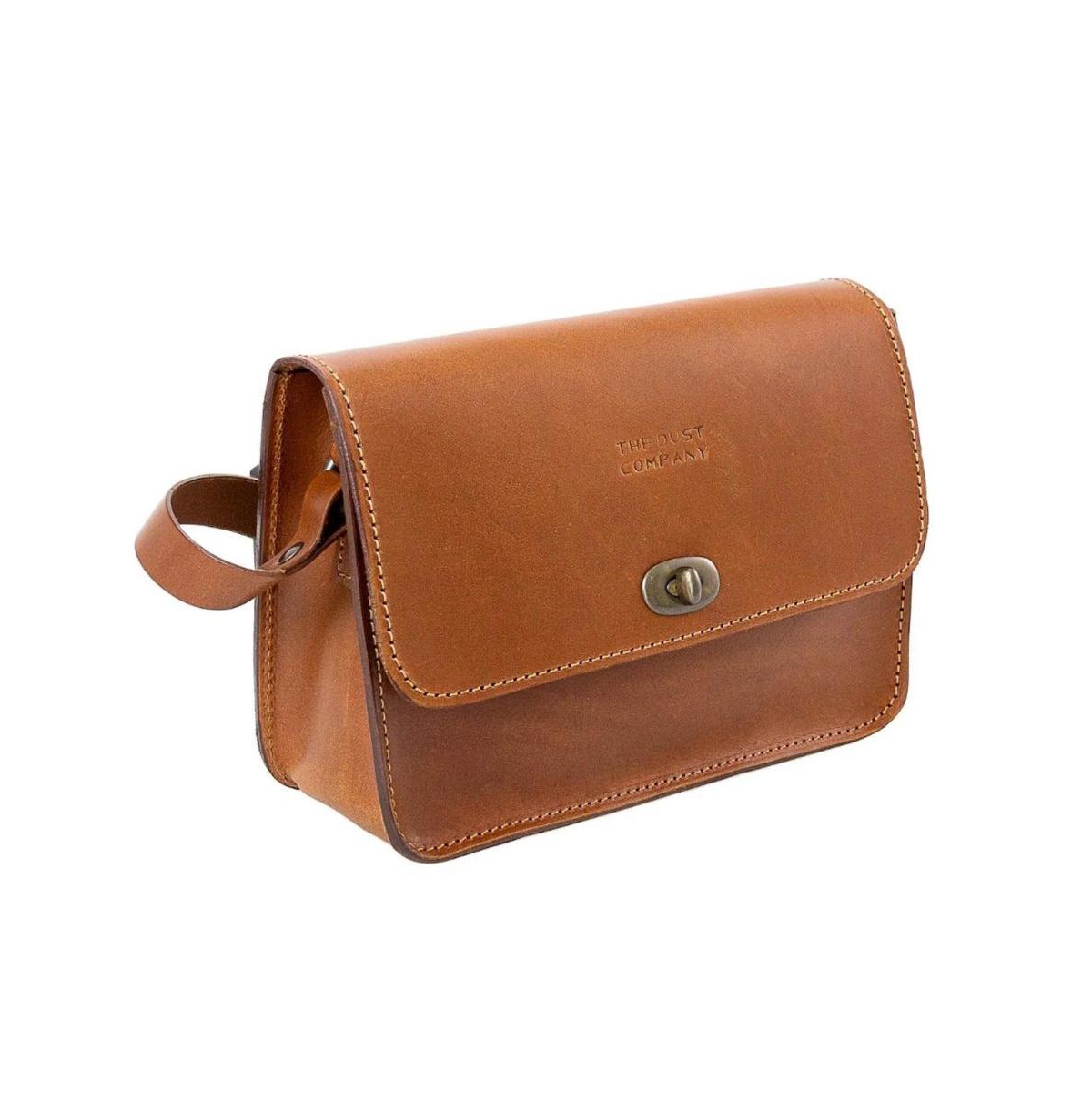 THE DUST COMPANY LEATHER CROSS BODY BAG