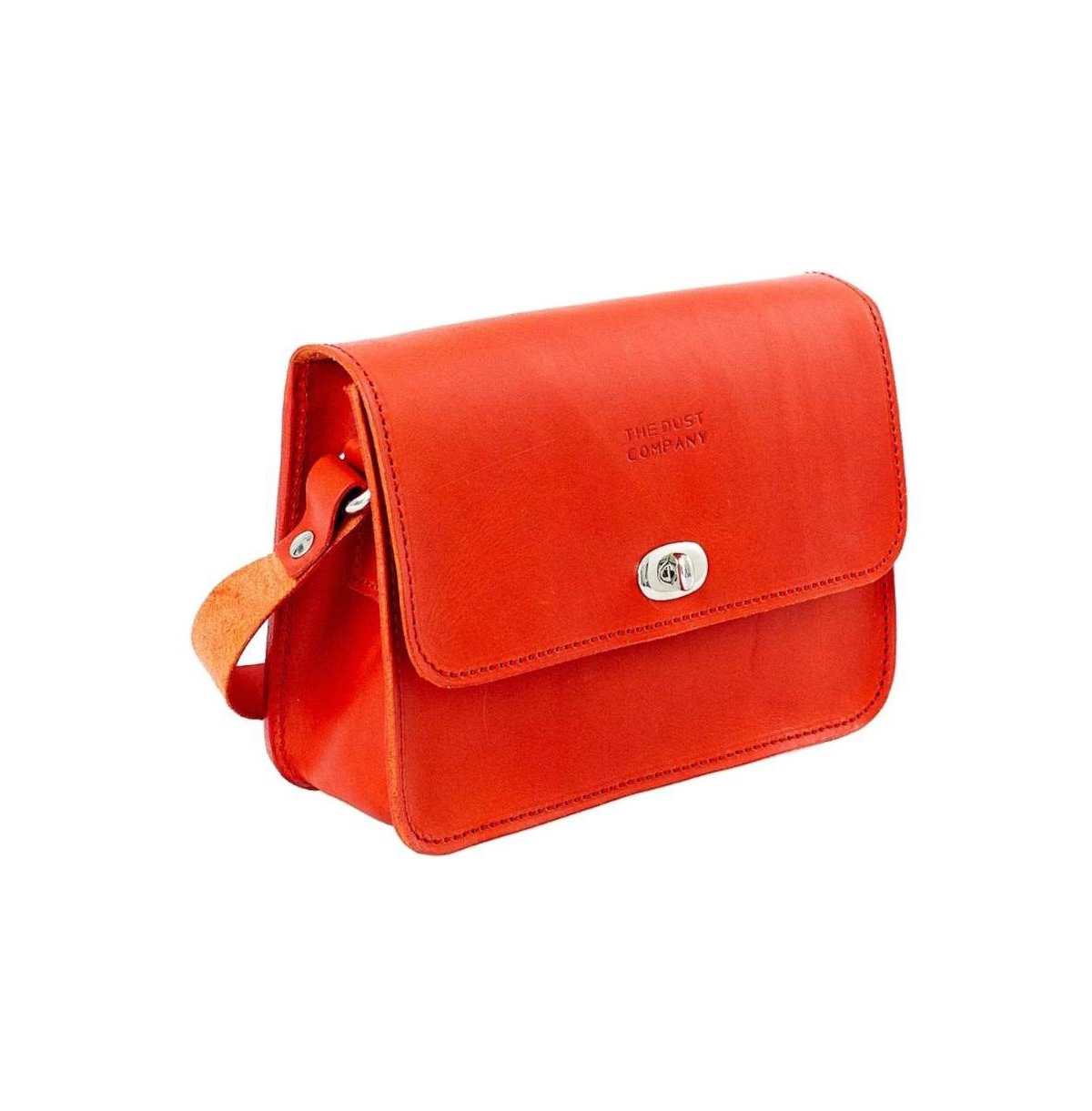 The Dust Company Mod 163 Clutch In Cuoio Red