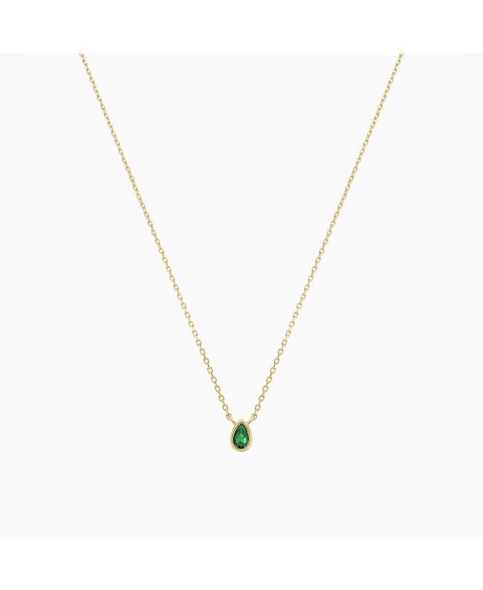 Emerald necklace macys shop