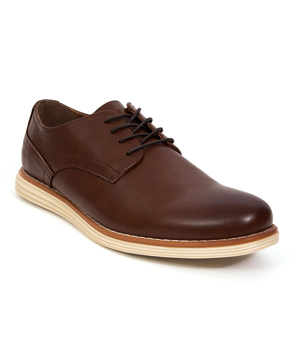 Shop Deer Stags Men's Union Oxford Shoes In Brown