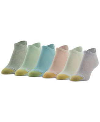 Gold Toe - Women's 6-Pk. Henley Liner Socks