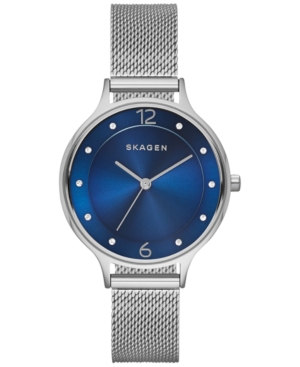 image of Skagen Women-s Anita Stainless Steel Mesh Bracelet Watch 30mm SKW2307