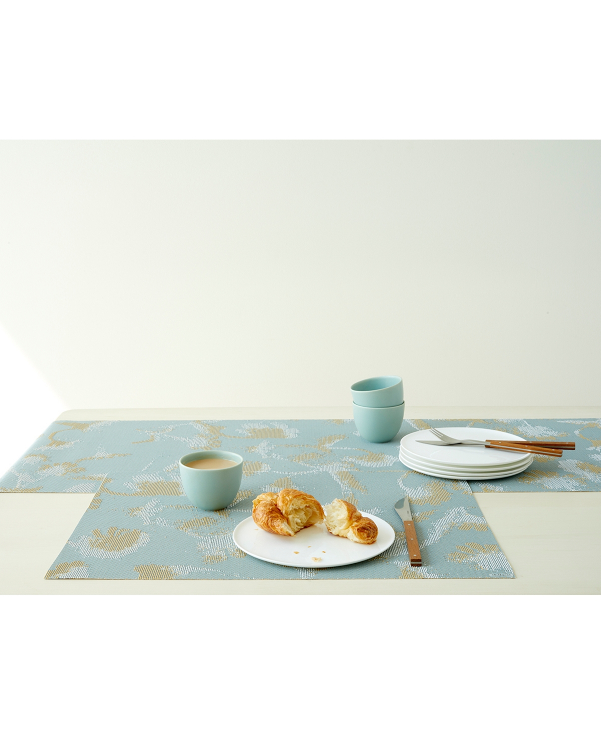 Shop Chilewich Botanic Rectangular Placemat, 14" X 19" In Sesame