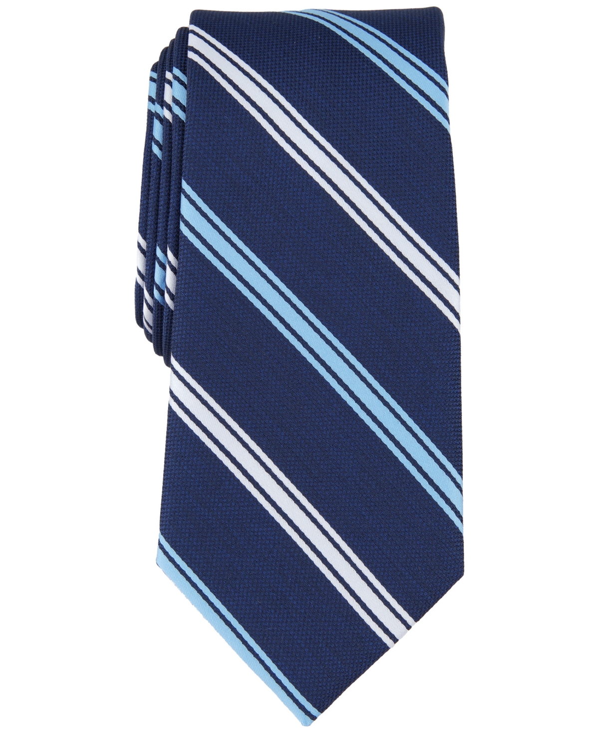Nautica Men's Wenrich Stripe Tie In Navy
