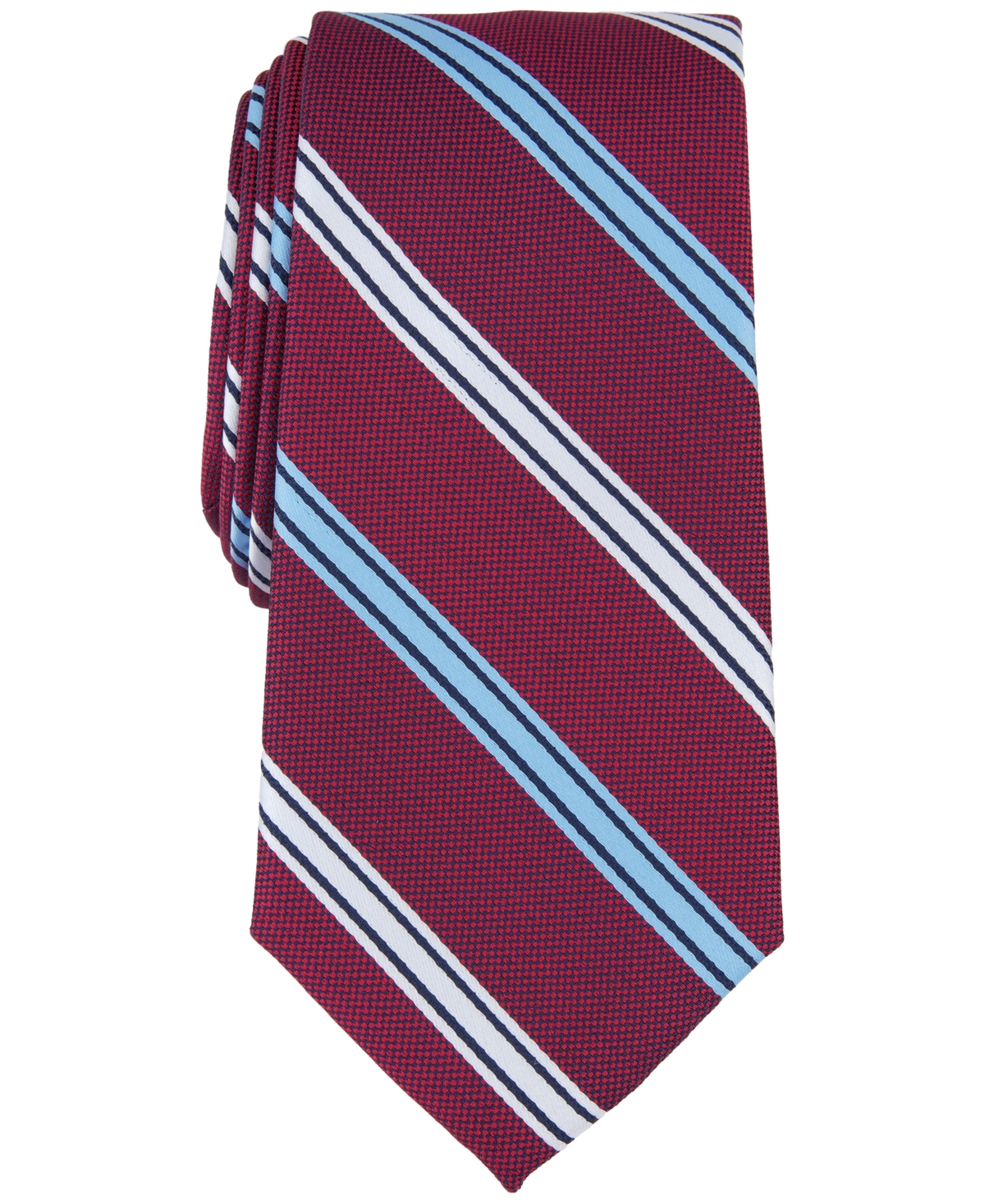 Nautica Men's Wenrich Stripe Tie In Red